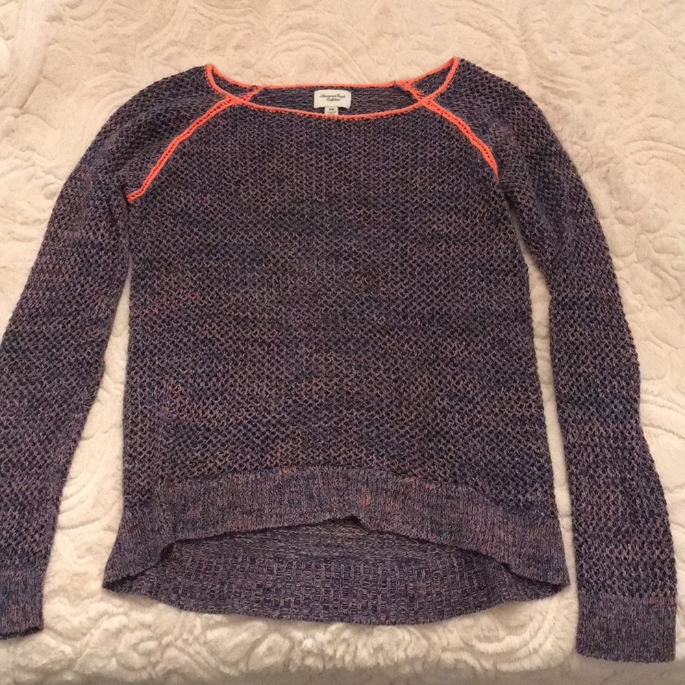American Eagle open knit sweater